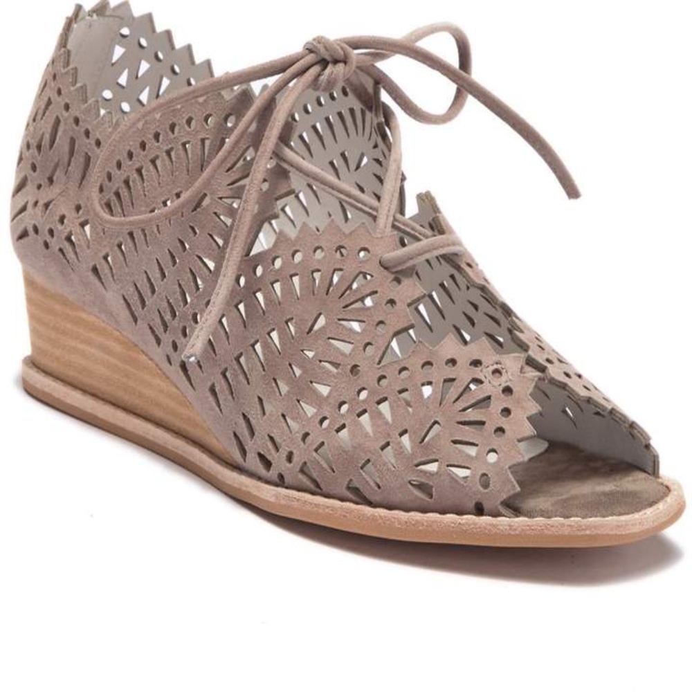Jeffrey Campbell Espejo Lace Up Wedges